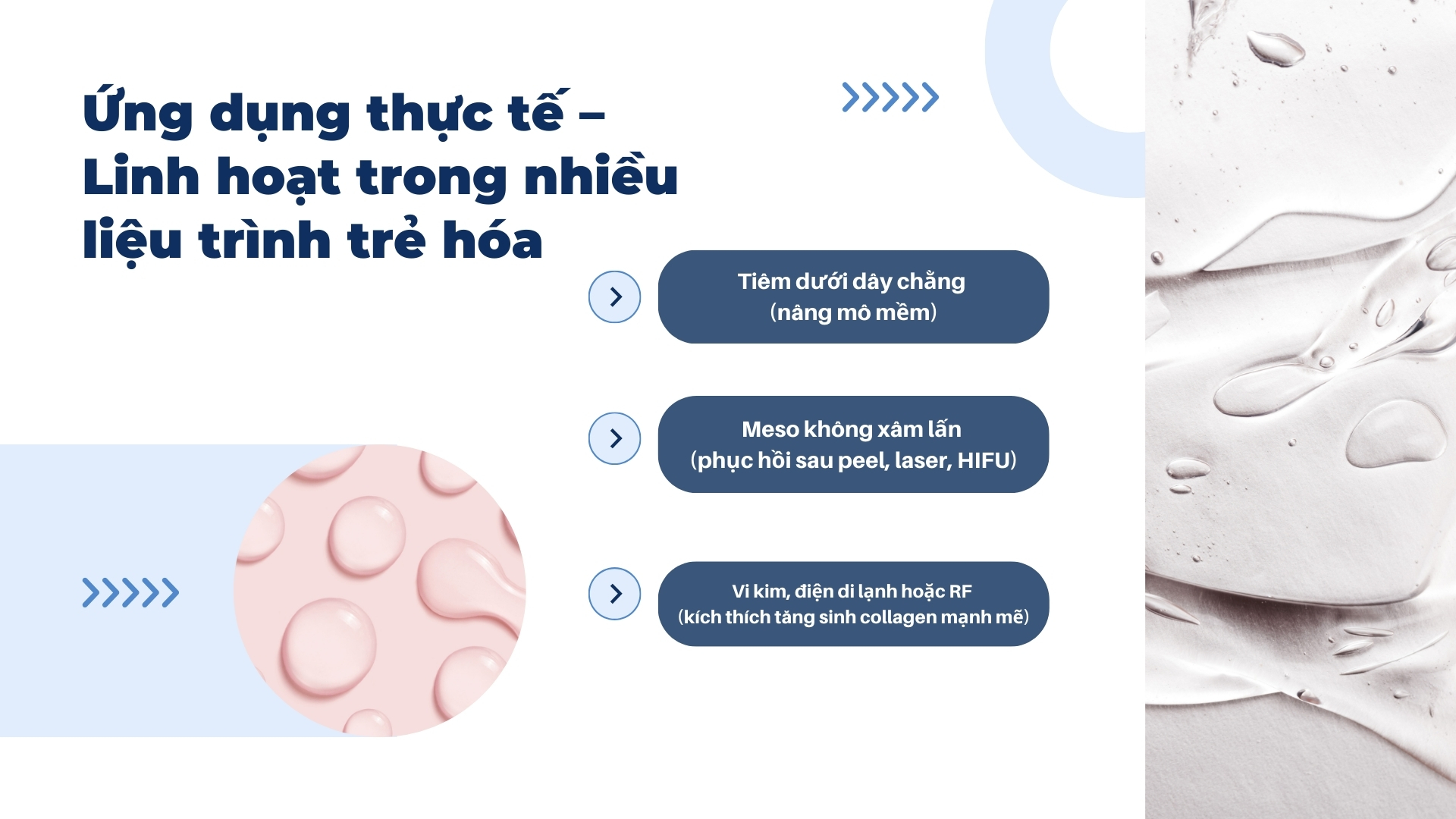 HA trẻ hóa da chuyên sâu – Giải pháp phục hồi toàn diện từ bên trong